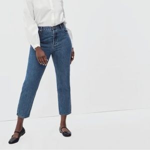 Everlane Denim The Curvy '90s Cheeky® Jean Size 27R in Medium Wash Blue
